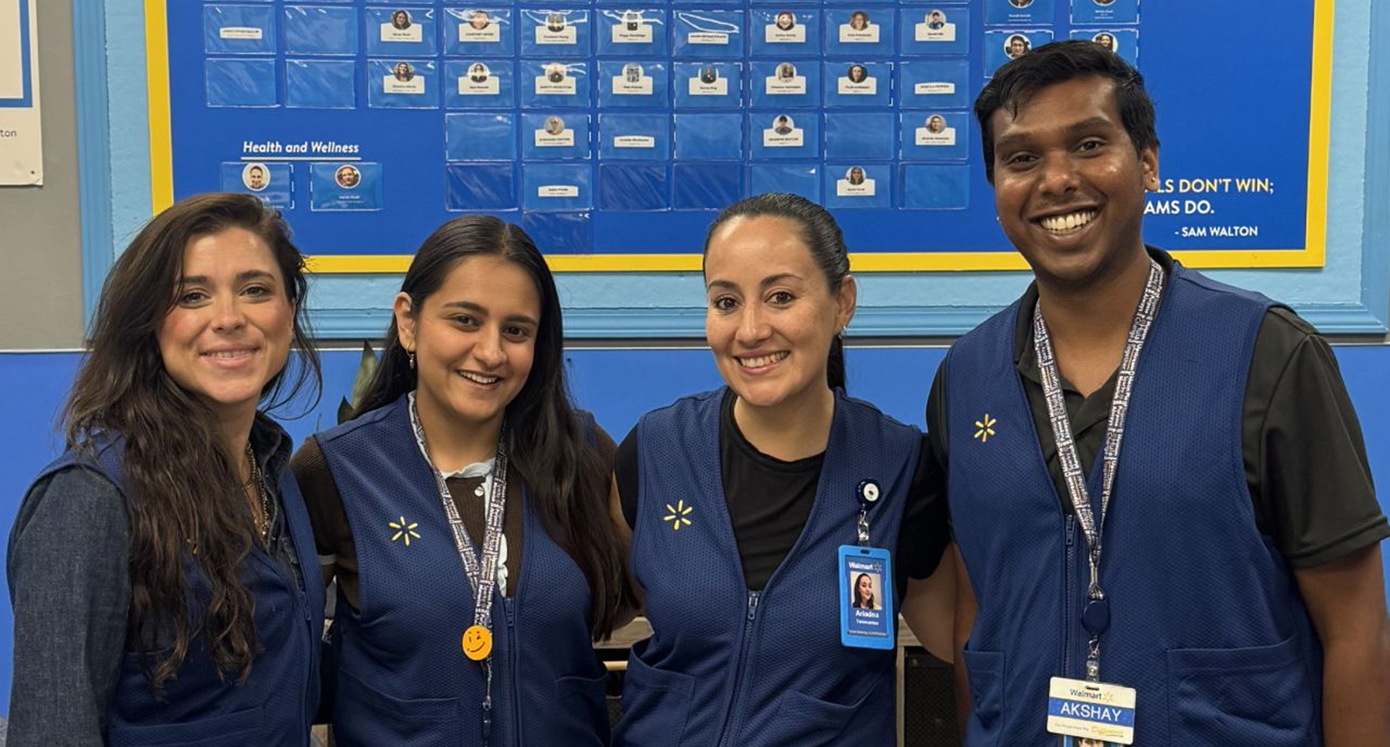 Field research with Walmart associates
